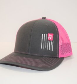 Graphite/Pink Trucker Mesh Cap